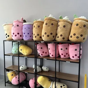 Boba plushies  8/2023