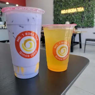 Taro MT/ Mango Fruit Tea