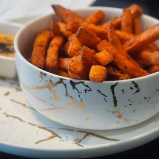 Spicy Ranch Sweet Potato Fries