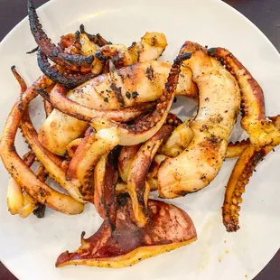 Bbq squid