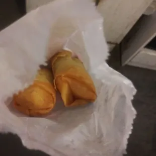 N1. Spring Rolls- Two piece