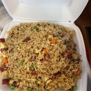 3 BBQ Pork Fried Rice $8.50