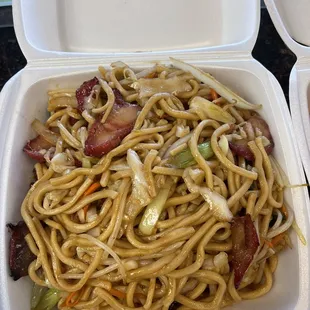 BBQ Pork Chow Mein