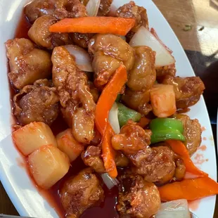 Sweet and Sour Chicken