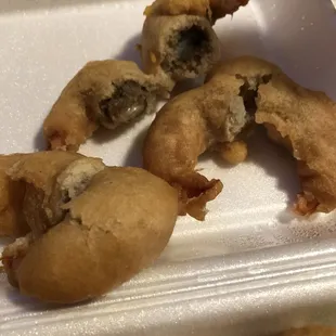 My shrimp are MOLDED!!