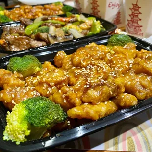 Sesame chicken