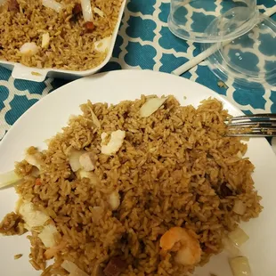House Special Fried Rice - Small it was enough to share or leftovers.