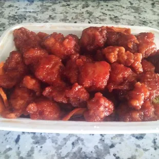 Orange chicken