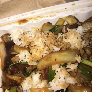 Hair found in my food.