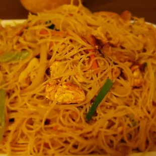 The average Singapore noodles.