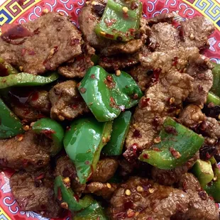 Cumin beef 孜然牛
