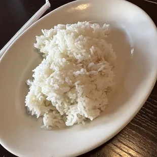 Steamed rice