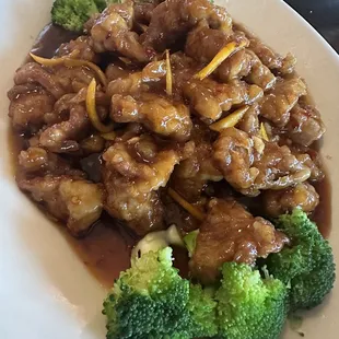 Orange chicken