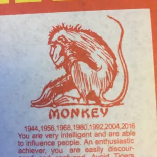 My first born is a Monkey. That is odd because my last born THINKS she is a monkey.