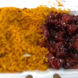 Rice drier than the sand in the Sahara.