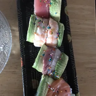 food, sushi and sashimi