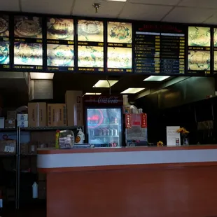 Front counter.  Very small but very tasty!