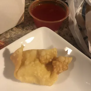 Cream Cheese Wontons