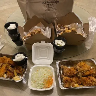 Way too much for one but can definitely eat all weekend lol