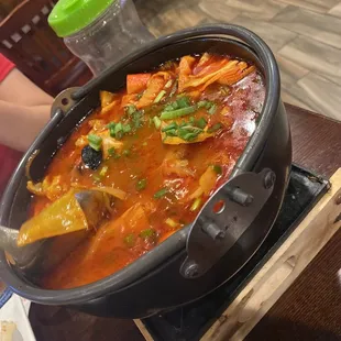 Spicy Seafood Soup