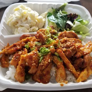 Spicy Chicken Teriyaki Plate