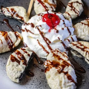 Banana and Oreo Tempura