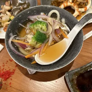 Vegetable udon