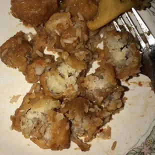 Ordered the Sesame Chicken. A lot of breading, hardly any meat.