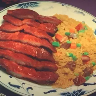 Boneless Rib with Pork Fried Rice