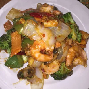 Szechuan Shrimps