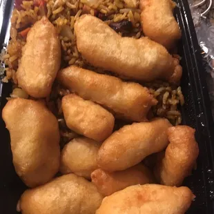 &quot;Sweet and sour chicken&quot;
