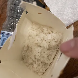 a box of rice