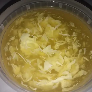 Egg drop soup