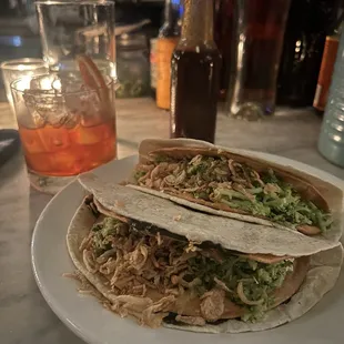 Broccoli tacos