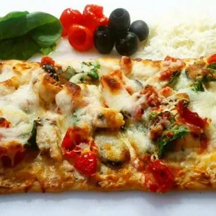 Chicken Flat Bread Pizza