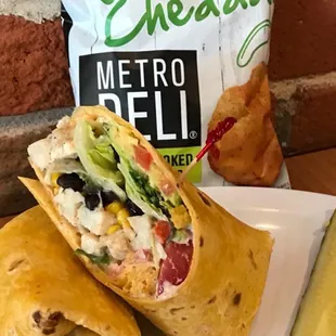 New! Southwest Chicken Wrap