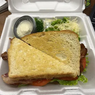Quite possibly the best BLT I have ever eaten! Not to mention how perfect it looks