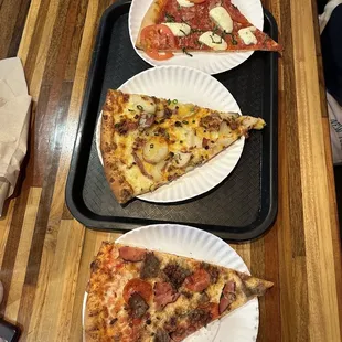 Margarita, 16&quot; Potato Bacon and Meathead slices!