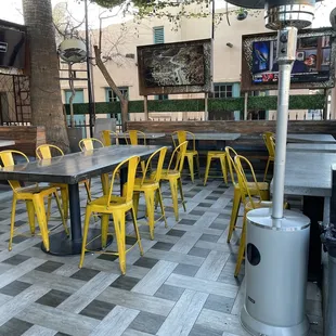 Outdoor seating