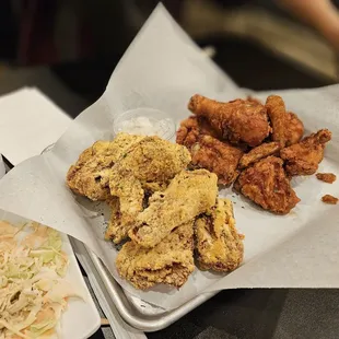 치즈 스노우, 후라이드 반반