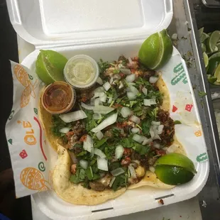 Carne asada Tacos