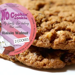 a close up of a chocolate chip cookie