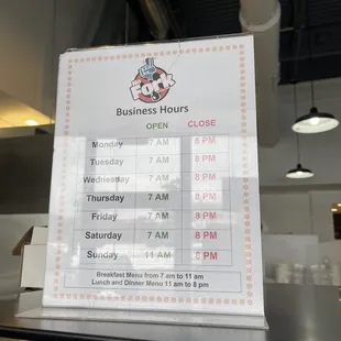 Business Hours