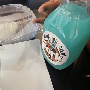 Blue raspberry Kool-Aid
