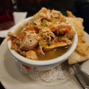 Mama&apos;s Chicken Noodle Soup - so much chicken!