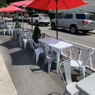Outdoor seating