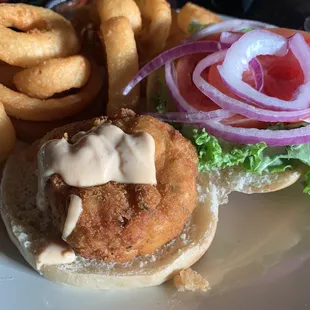 Crab Cake Sandwich