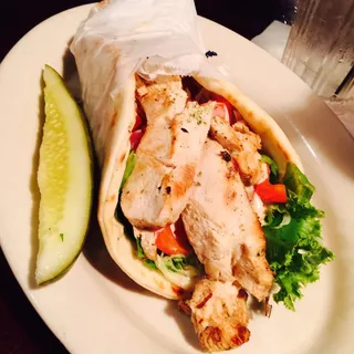 Grilled Chicken Pita