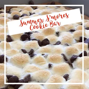 Summer S'mores Cookie Bar