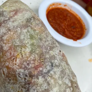 Portuguese Breakfast Burrito